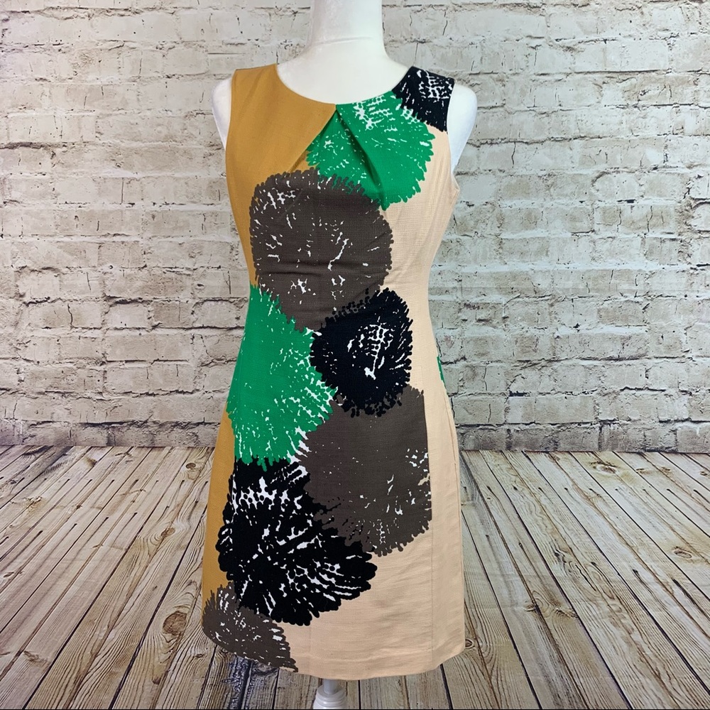 “Tabitha “ Anthropologie Pom Flower Shift Dress